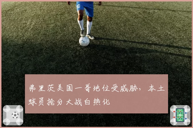弗里茨美国一哥地位受威胁，本土球员抢分大战白热化